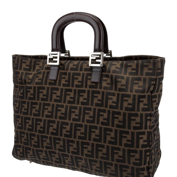 Fendi Zucca Monogram Tote - Picture 11 of 11